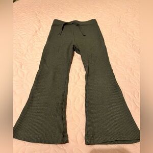 ZARA Disney Gray Bell Bottom Leggings Toddler Size 3-4T